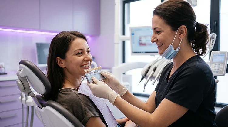 Albire dentară profesională și estetică dentară în cabinetul DENTORAL Slobozia și Gimbășani